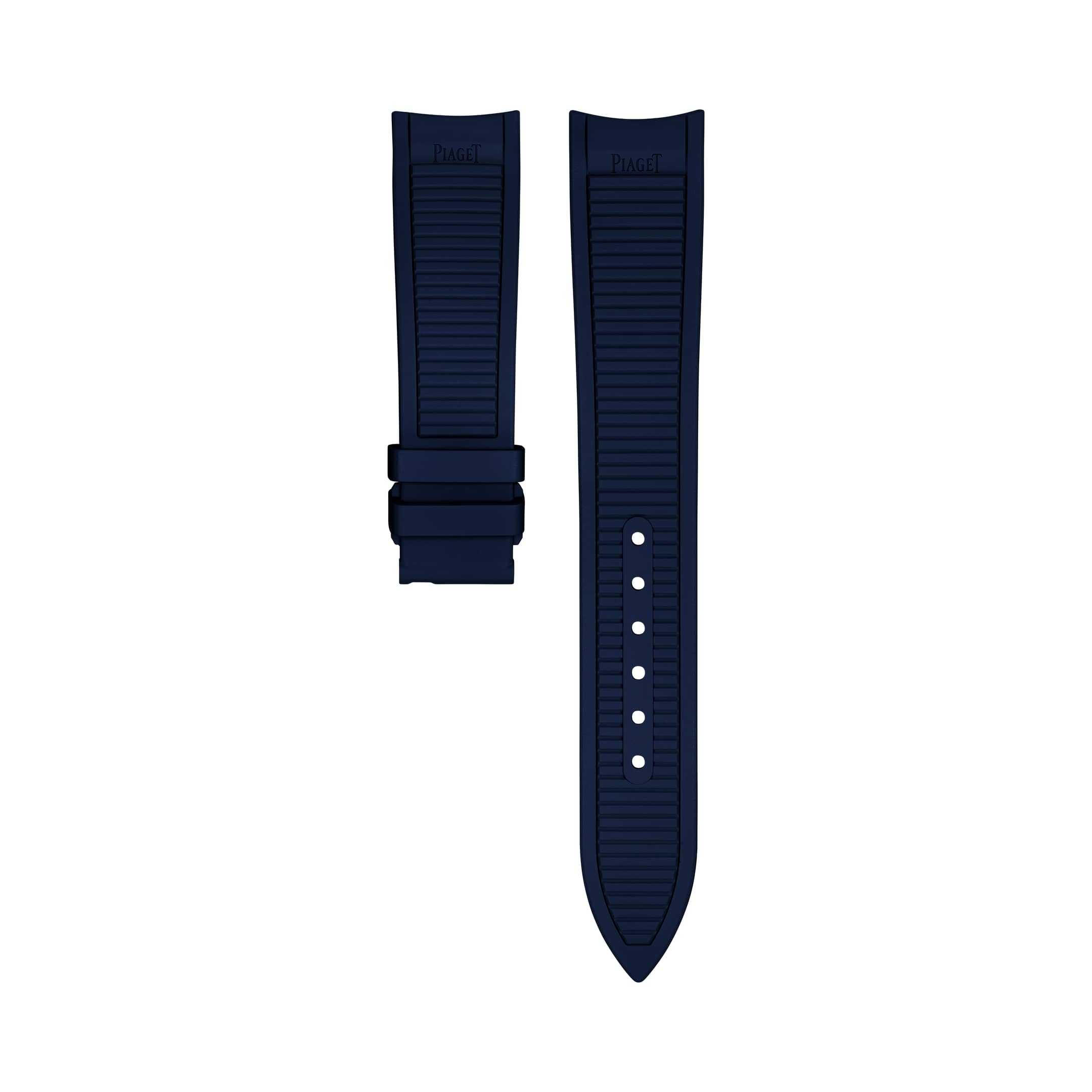 PIAGET POLO ブルー ラバーストラップ MXE0VLZD