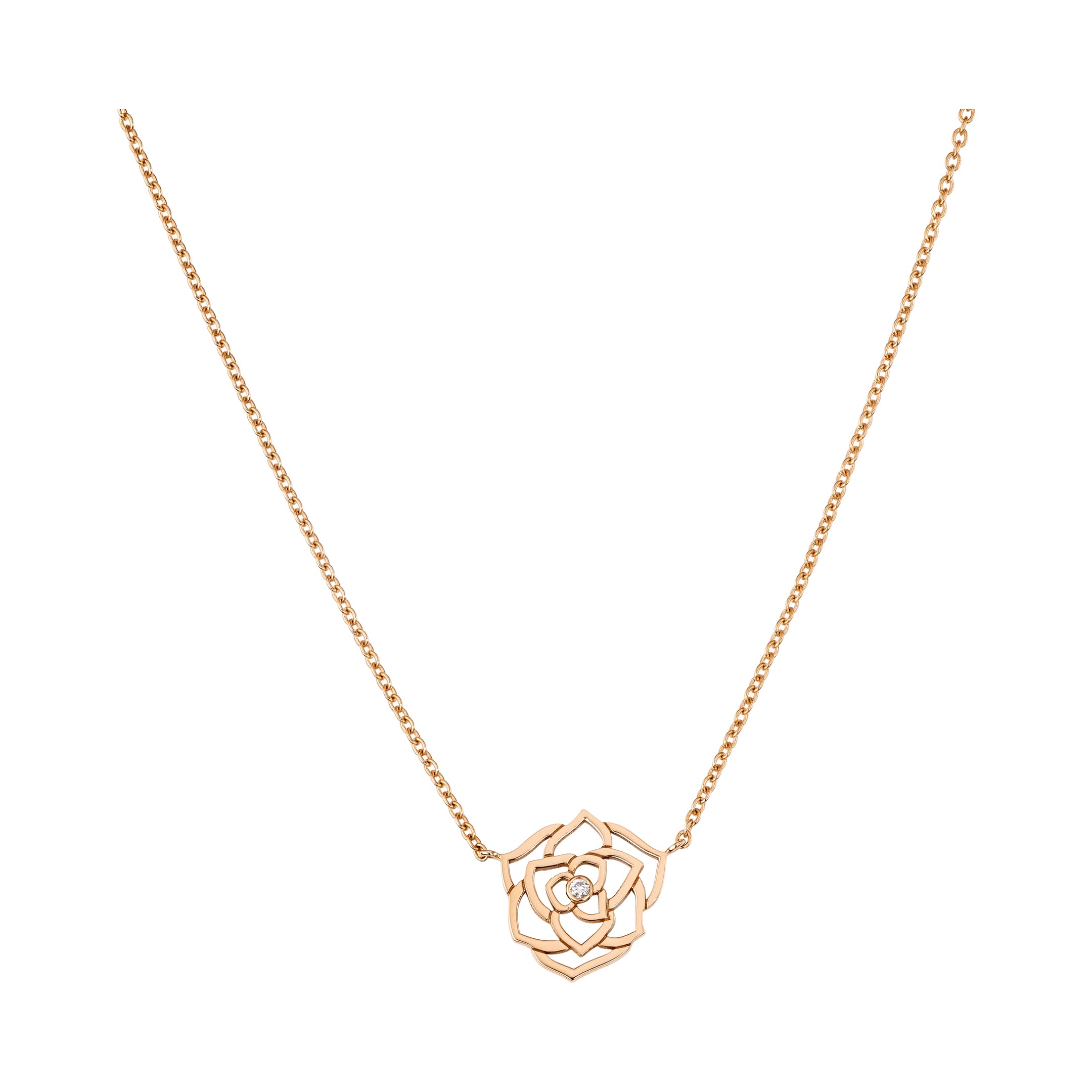 Eclosion Necklace - Rose Absolute - rose gold - 18 carat : Edenly jewellery