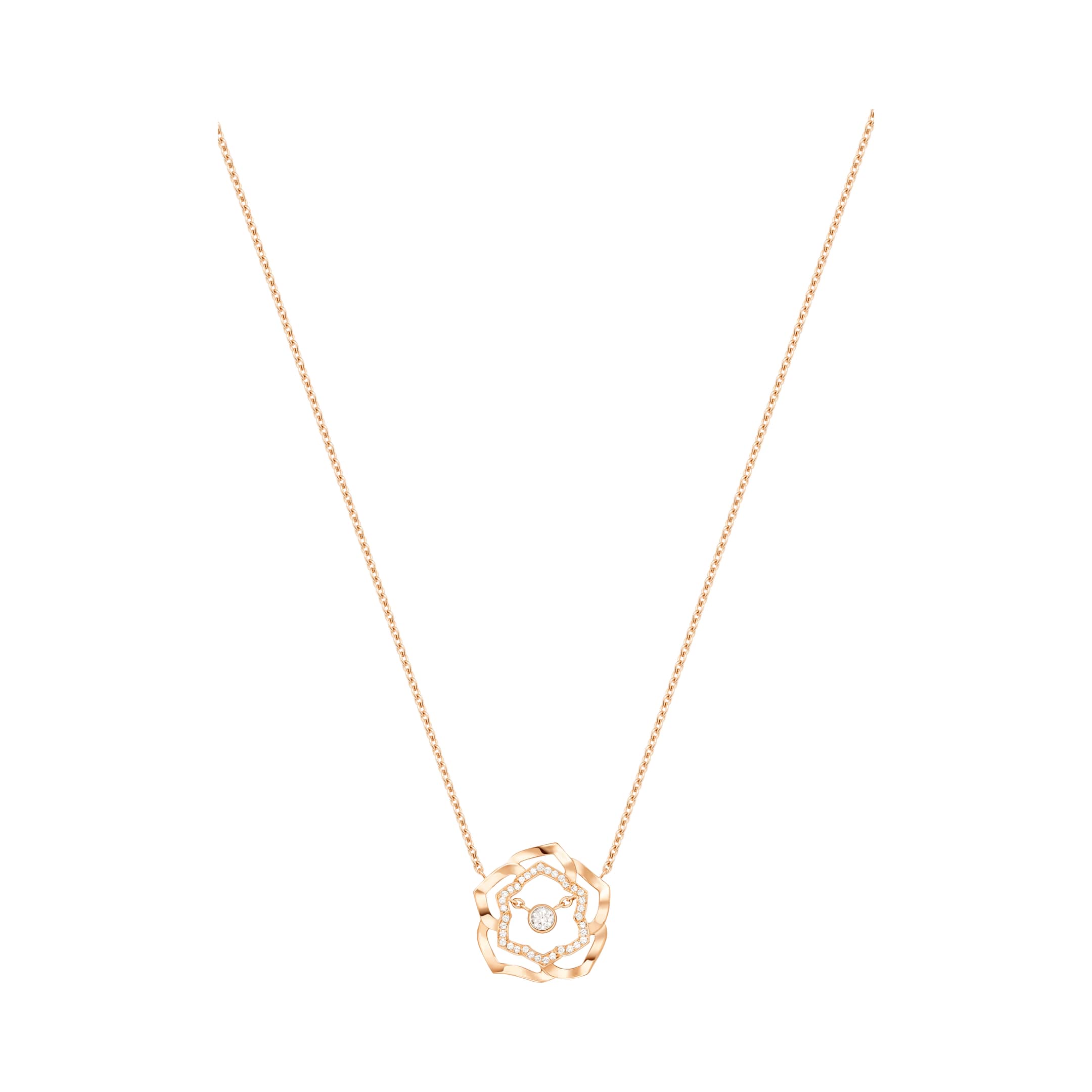 piaget rose pendant