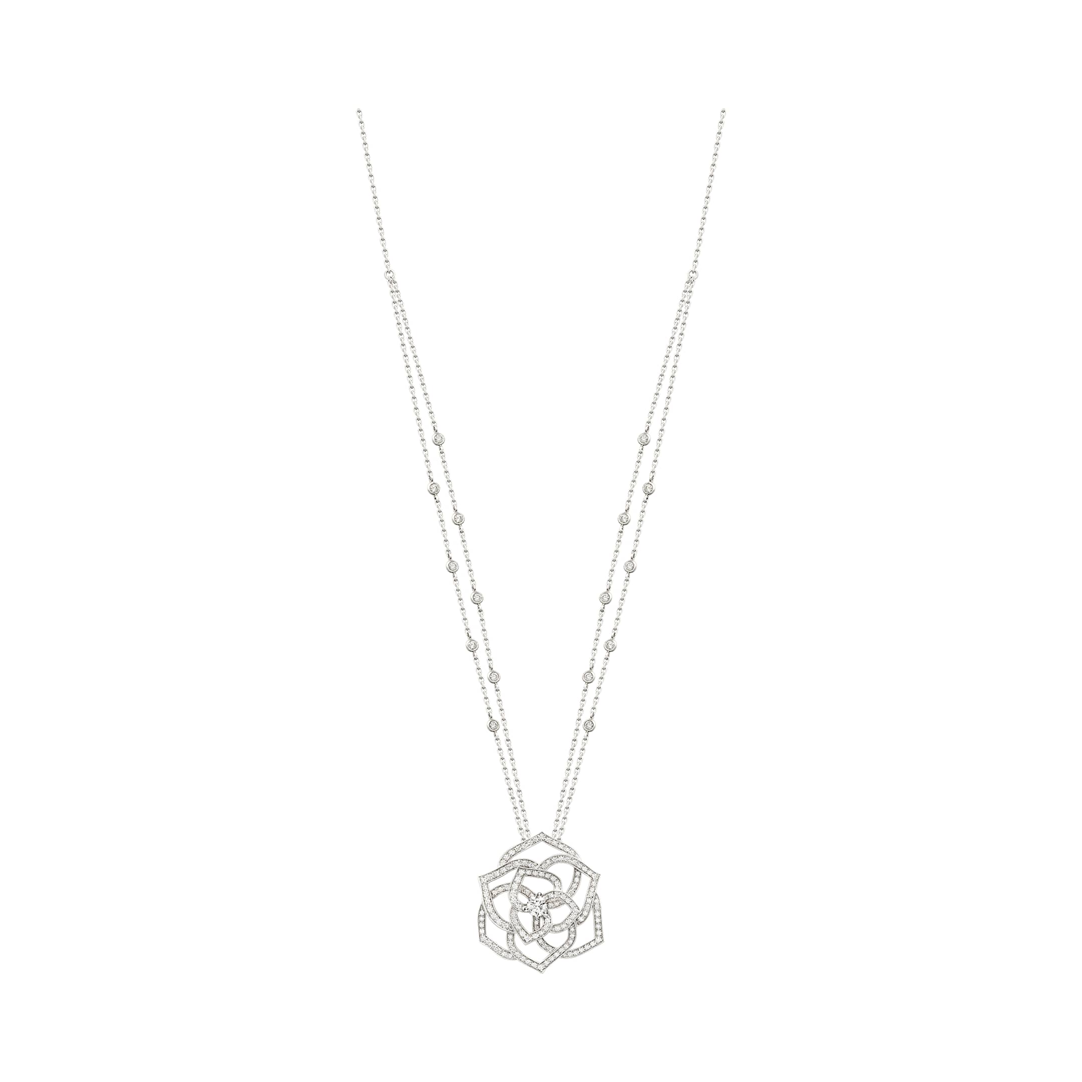 White gold Diamond Pendant - Piaget 
