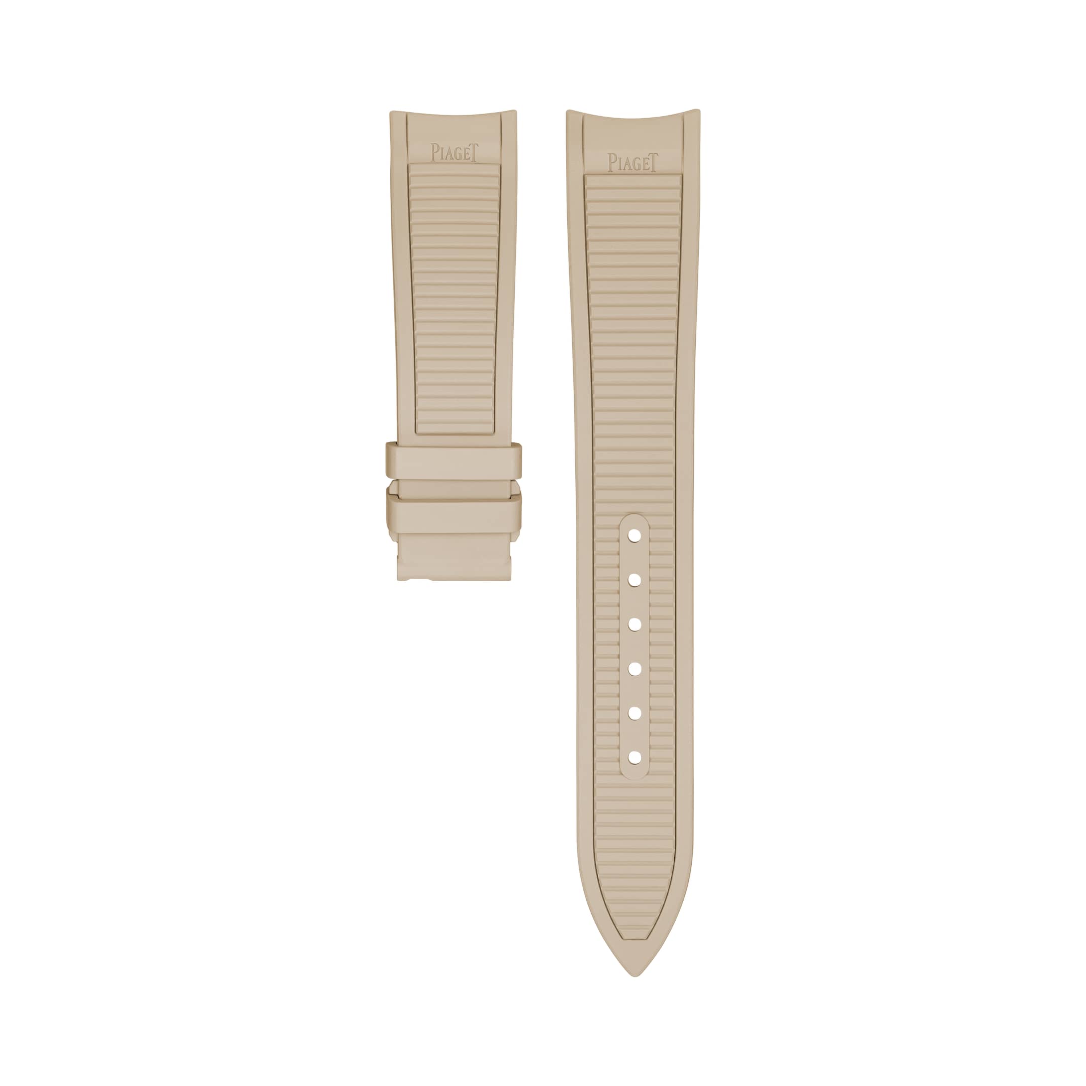 PIAGET POLO ベージュ ラバーストラップ MXE0RBV9