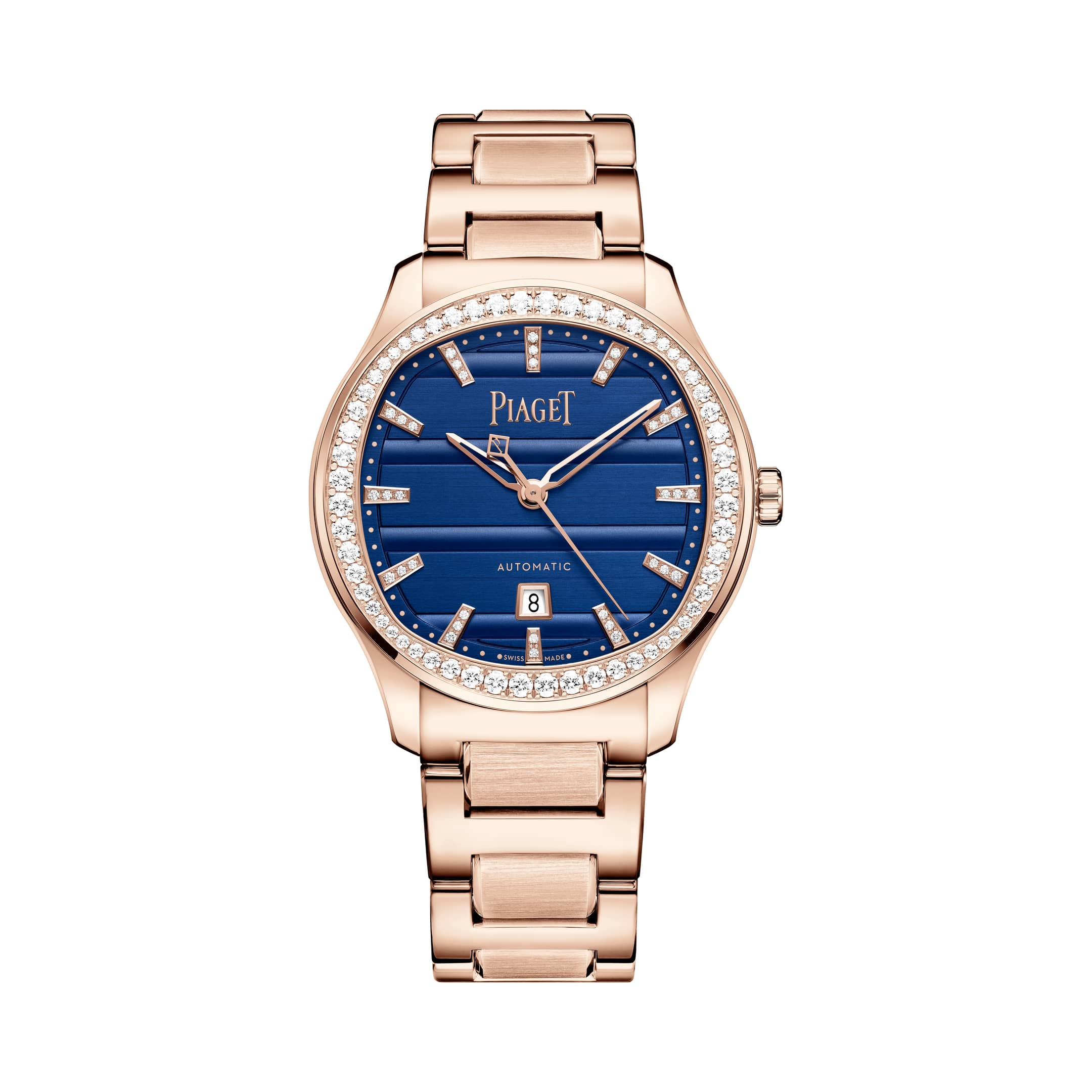 Automatic Rose Gold Diamond Watch