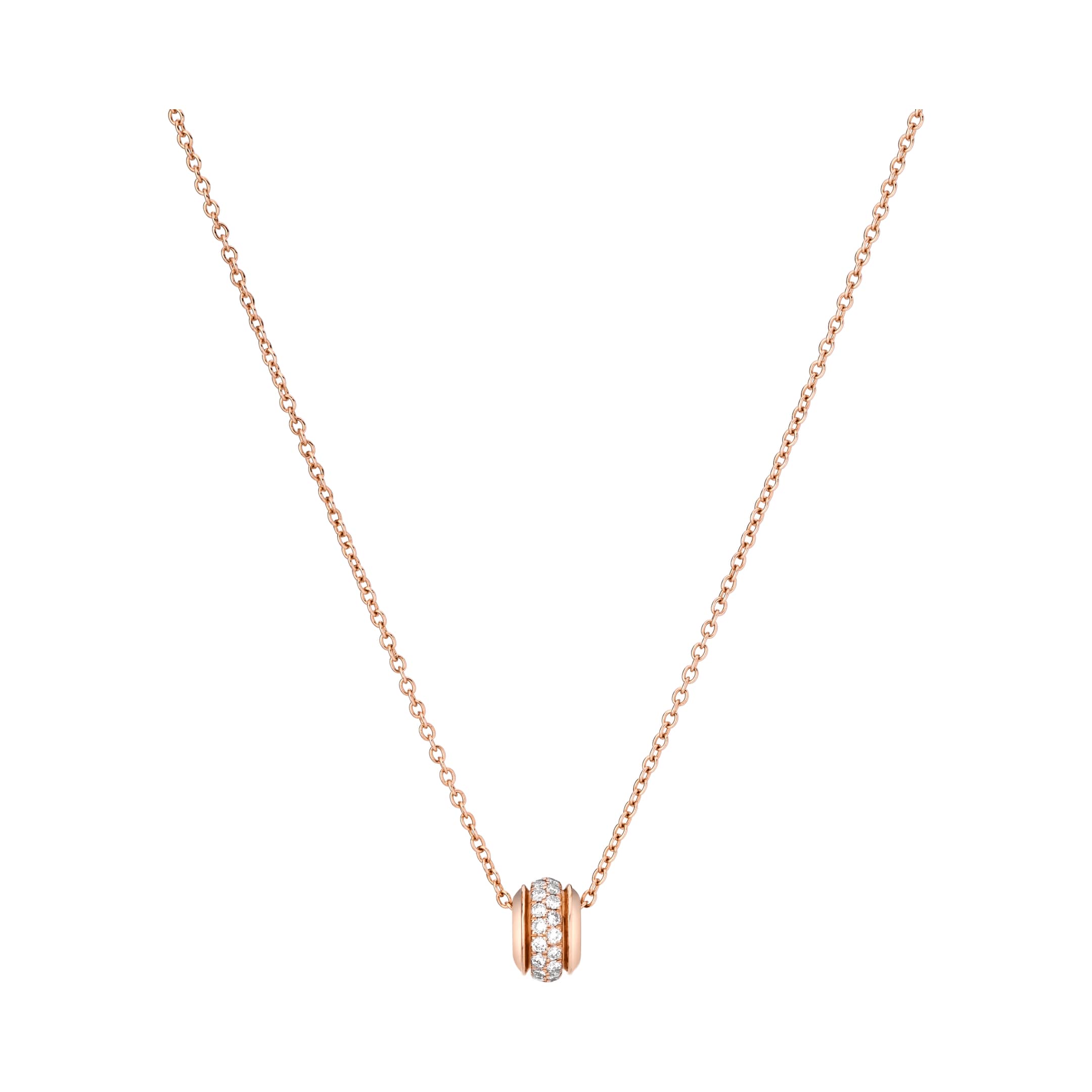 Piaget Rose Gold Diamond Pendant G33P0095