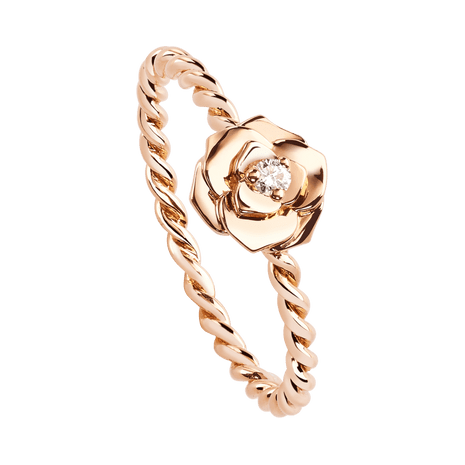 Rose gold Diamond Ring G34UV100 - Piaget Luxury Jewelry Online