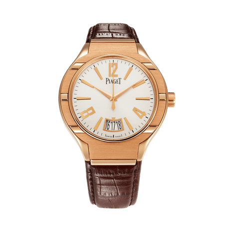 polo rose gold watch