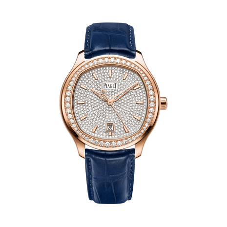polo rose gold watch