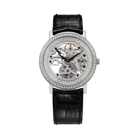 White gold Diamond Ultra-thin skeleton Watch G0A38120 - Piaget Luxury ...