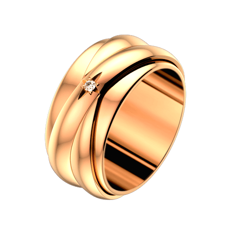Ring Rosegold Diamant Piaget G34py300