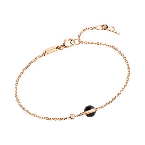 Rose gold Onyx Diamond Bracelet G36PB500 - Piaget Luxury Jewelry Online