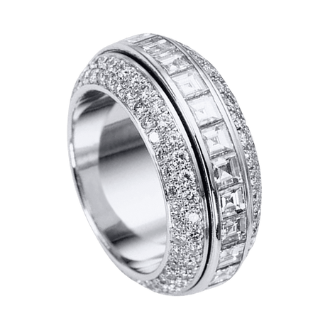 White Gold Diamond Wedding Ring 