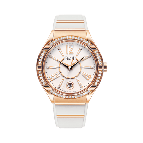 polo rose gold watch