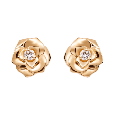 Rose gold Diamond Earrings G38U0074 - Piaget Luxury Jewelry Online