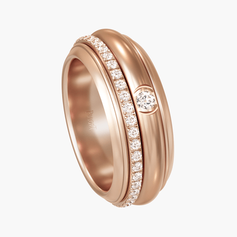 Piaget Rose Gold Diamond Ring G34P8A00