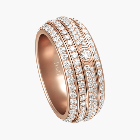Rose gold Diamond Ring G34P1B00 - Piaget Luxury Jewelry Online
