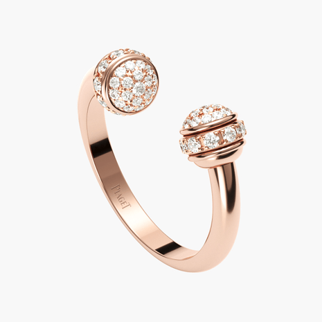 Piaget Rose Gold Diamond Ring G34P4F00