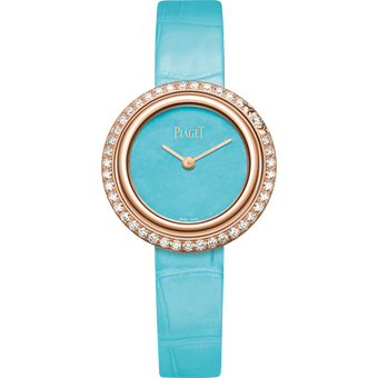 ピンクゴールド製ダイヤモンド付きウォッチ - ピアジェの女性用時計 