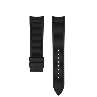 Piaget Polo Black Rubber Strap