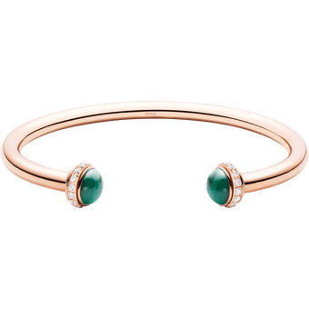 Possession open bangle bracelet
