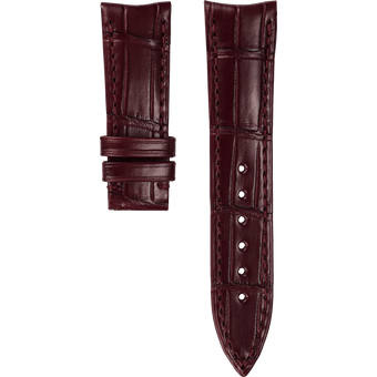 Bracelet Alligator Bordeaux Piaget Polo