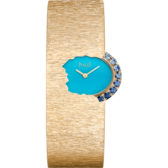 Piaget Rose Gold Turquoise Sapphire Watch G0A48255