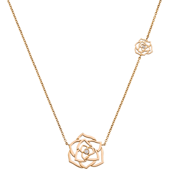 Piaget Rose Gold Diamond Pendant G33U0086