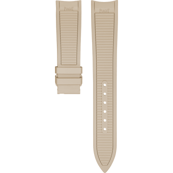 Piaget Polo Beige Rubber Strap