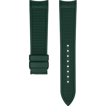 Piaget Polo Green Rubber Strap