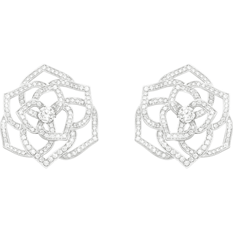 Piaget Rose earrings