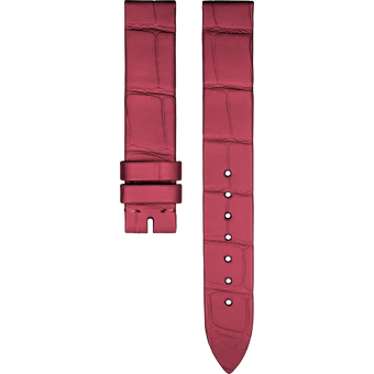 Possession 34mm Red Alligator Strap