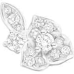 Piaget伯爵Rose系列单只耳环