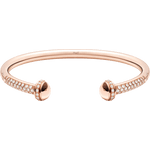 Possession open bangle bracelet