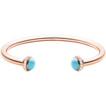 Possession open bangle bracelet