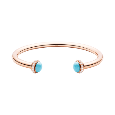 Possession open bangle bracelet