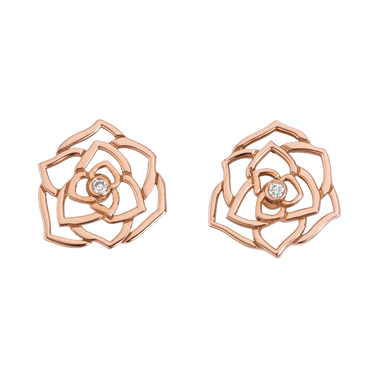 Boucles d'oreilles Piaget Rose