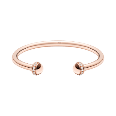 Possession open bangle bracelet