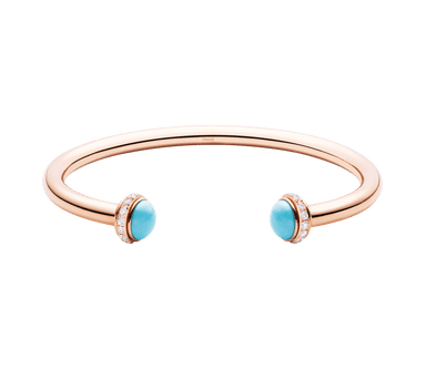 Possession open bangle bracelet