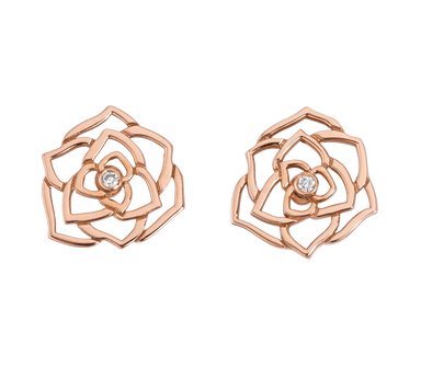 Boucles d'oreilles Piaget Rose