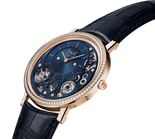 Piaget Rose Gold Diamond Ultra-Thin Watch G0A47124