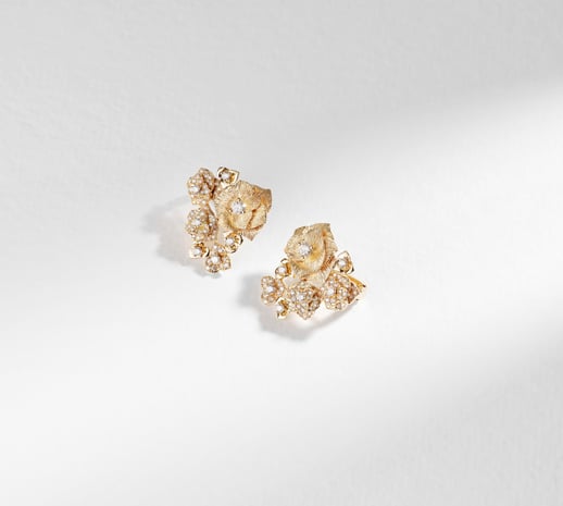 Rose Gold Diamond Pendant - Piaget Luxury Jewelry G33U0971
