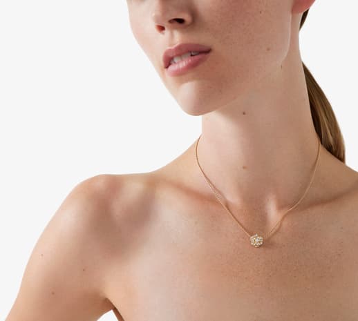 Shop Piaget Piaget Rose 18K Rose Gold & Diamond Pendant Necklace | Saks  Fifth Avenue
