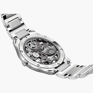 Piaget Polo Stainless Steel Skeleton Watch Grey