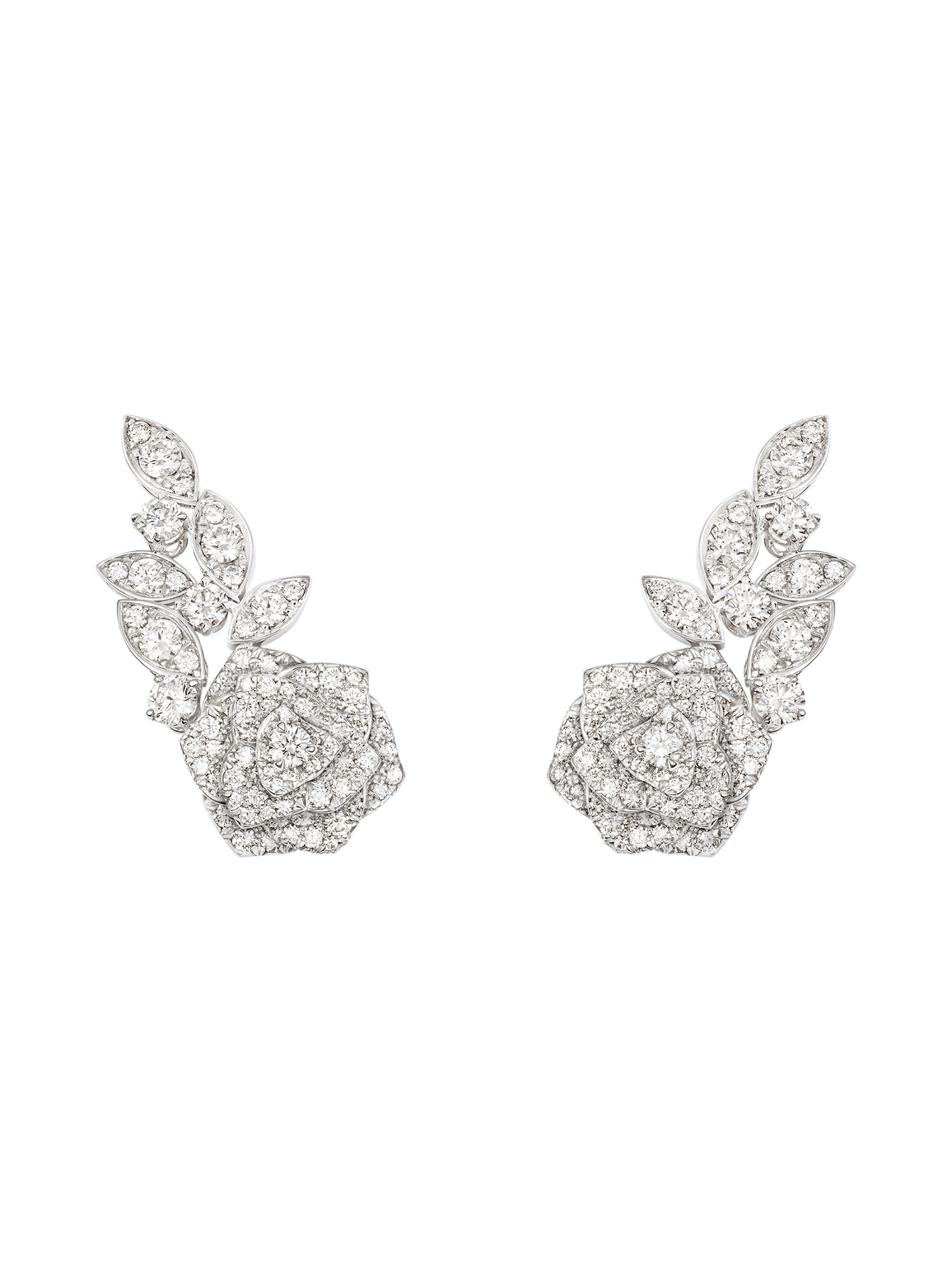 Rose earrings — G38U0076