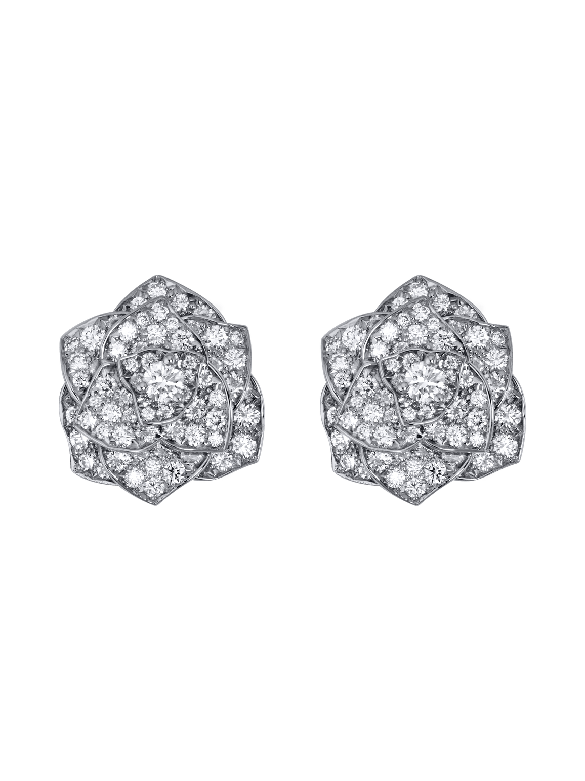 Rose earrings — G38U0072