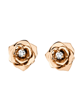 Piaget玫瑰耳環