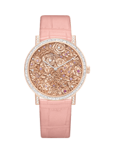Altiplano至臻超薄Rose Bouquet高級珠寶腕表