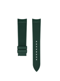 Grünes Kautschukarmband für Piaget Polo