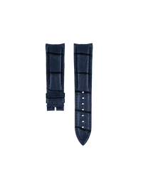 Blaues Alligatorlederarmband für Piaget Polo