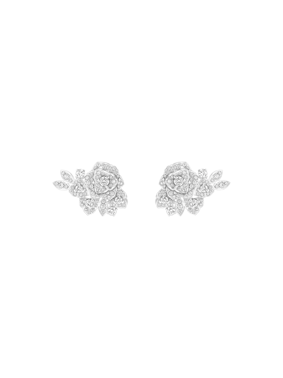 Rose earrings — G38U0097