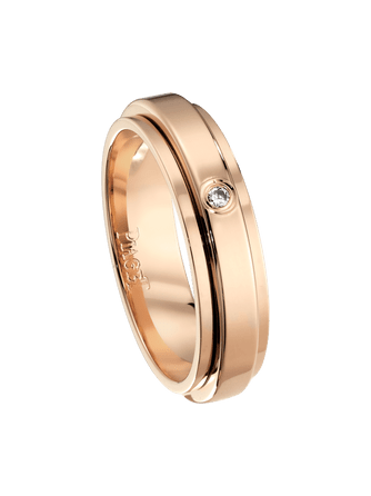 Piaget Rose Gold Diamond Ring G34p4f00