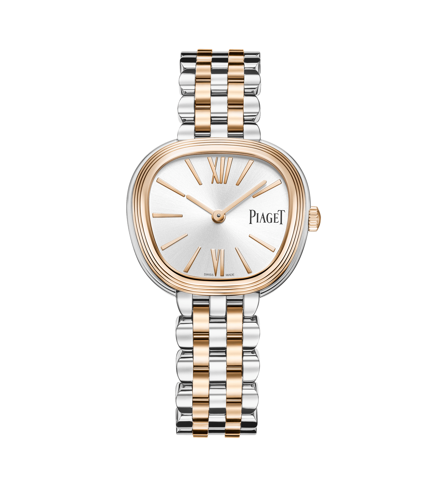 스틸 로즈 골드 시계